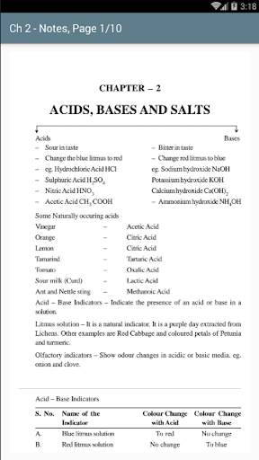 Study Knowledge Notes - Class 10 Science Notes screenshot 4