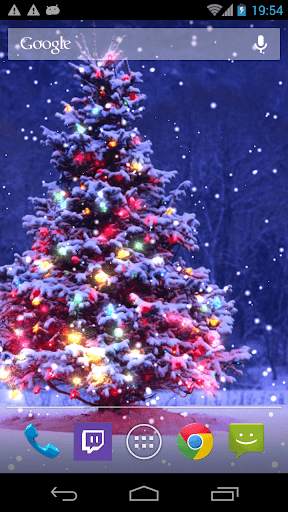 Christmas Live Wallpaper Pro screenshot 2
