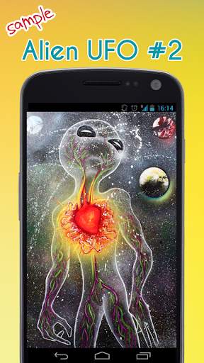 Alien & UFO Wallpaper screenshot 3