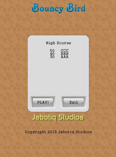 Bouncy Bird screenshot 1