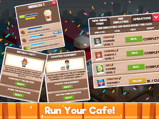 Idle Cafe Tycoon: Coffee Shop screenshot 13
