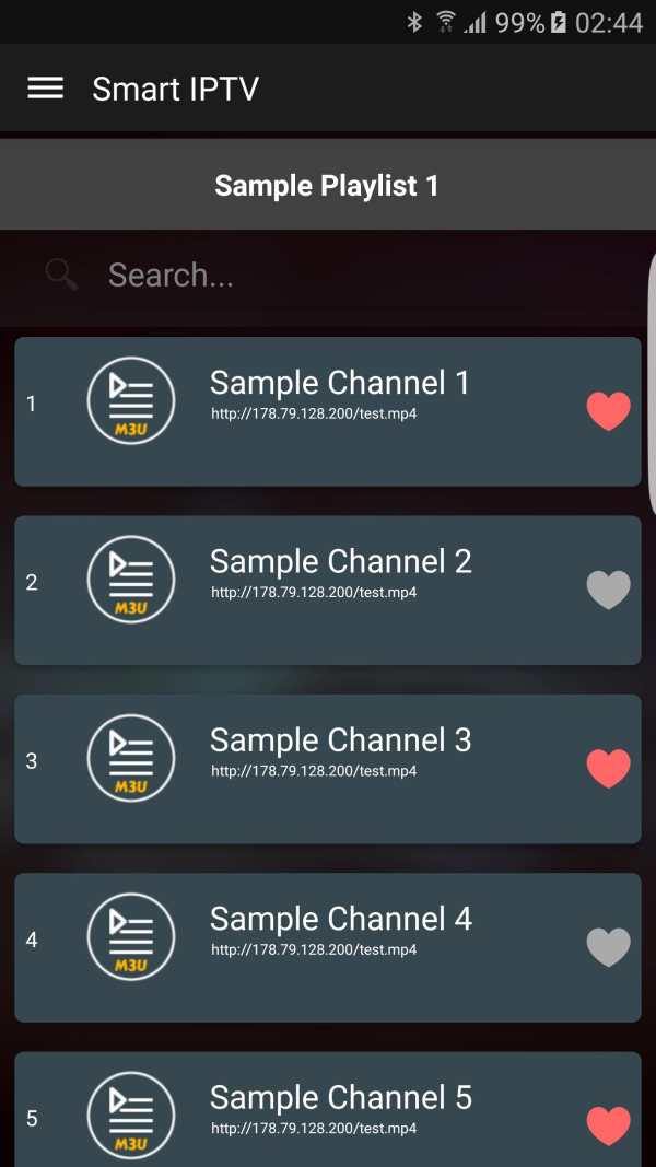 Live IP TV - M3U Stream Player screenshot 3