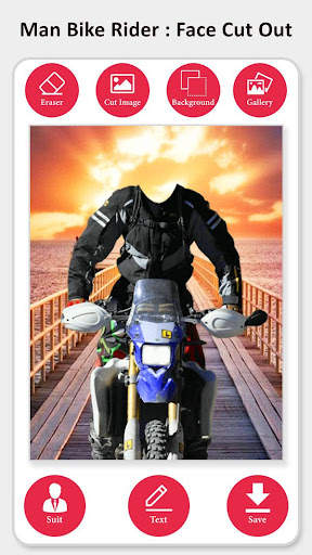 Man Bike Rider Photo Editor screenshot 8