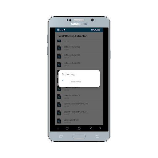 TWRP Backup Extractor скриншот 3
