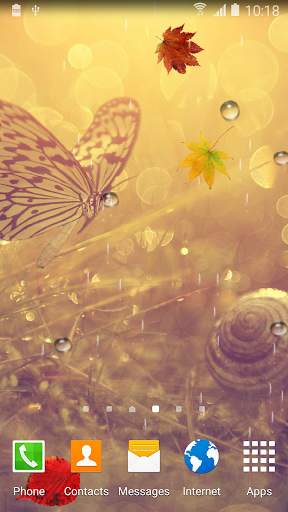 Autumn Flower Live Wallpaper screenshot 5