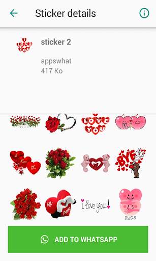 Love Stickers For Whatsapp screenshot 3