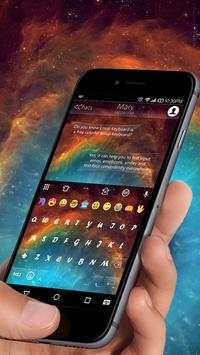 Color Sky KK Emoji Keyboard screenshot 1
