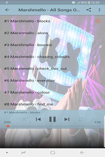 Free Marshmello Songs Offline screenshot 4