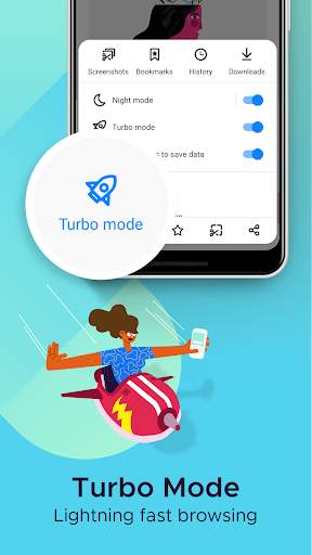 Firefox Lite — Fast and Secure Web Browser screenshot 1