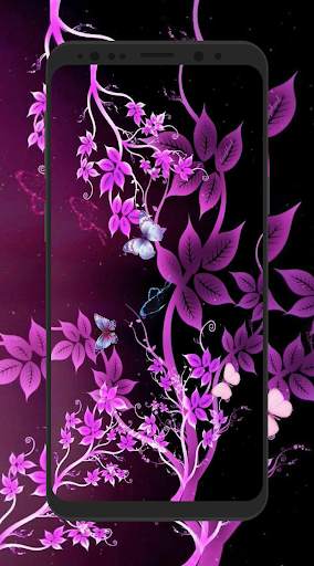 Glowing Flowers  Wallpaper 2020 screenshot 6