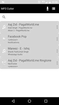 Mp3 Song cutter joiner mixer merger screenshot 1