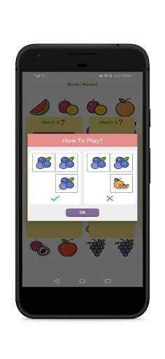 matching fruits memory game screenshot 5
