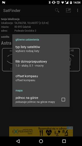 SatFinder screenshot 7