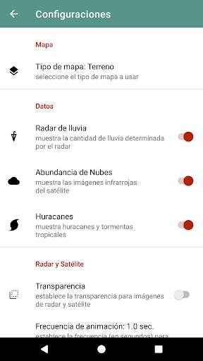 Radar Meteorológico screenshot 3