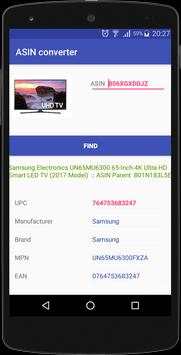 ASIN Converter : Amazon Seller screenshot 1