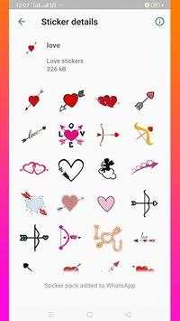 WAStickerApps-Love Sticker for WhatsApp screenshot 1