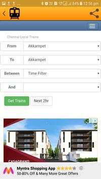 Indian Local Trains Time Table screenshot 4