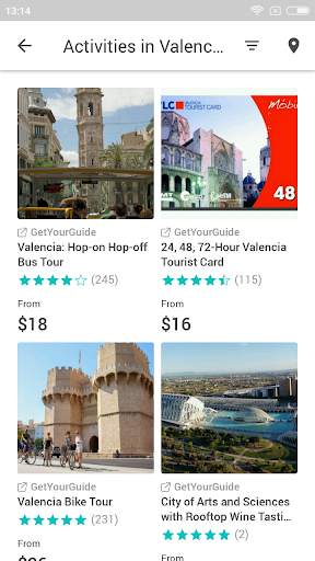 Valencia Travel Guide in English with map screenshot 4