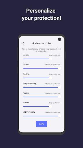 Bodyguard - social media moderator screenshot 1