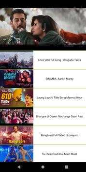 Bollywood video songs HD screenshot 3