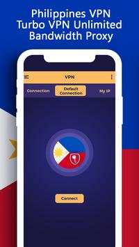 Philippines VPN - Turbo VPN Unlimited Proxy screenshot 2
