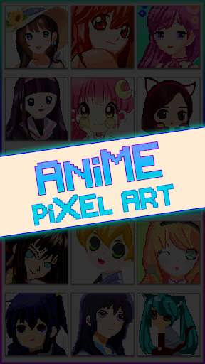 Anime Manga Pixel Coloring 8 تصوير الشاشة