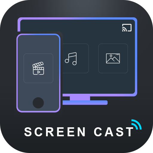 Screen Mirroring : Screen Sharing for Smart TV's icon