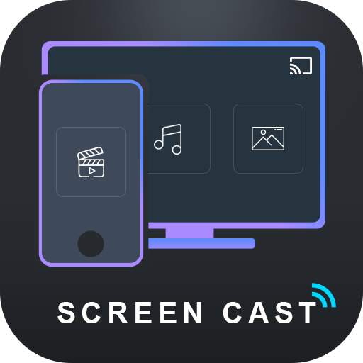 Screen Mirroring : Screen Sharing for Smart TV's 1.0