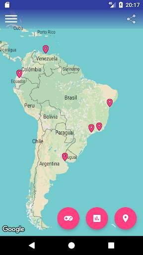 Cidades Visitadas screenshot 1