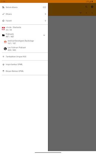 Pembaca RSS Offline screenshot 1