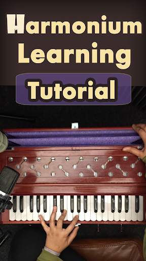 Harmonium Learning App - Training Video Lessons screenshot 1