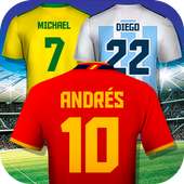 World Cup 2018 Football Shirt Maker icon