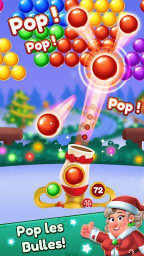 Jeux de Noël  Bubble Shooter screenshot 2