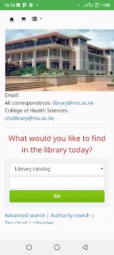 Moi University Student App скриншот 5