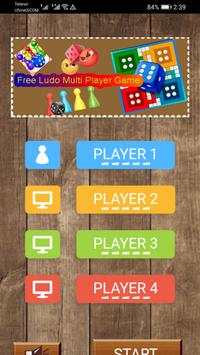 Free Ludo Multi Player Game screenshot 2