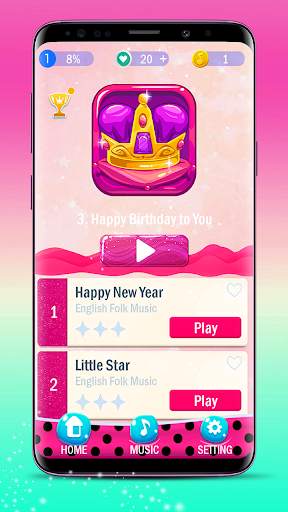 Piano Pink  Tiles 2 screenshot 7