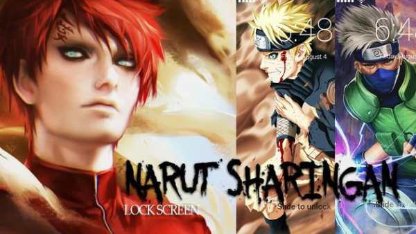Narut Sharingan Lock Screen Clan screenshot 2