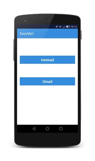 EasyMail - Gmail and Hotmail screenshot 1