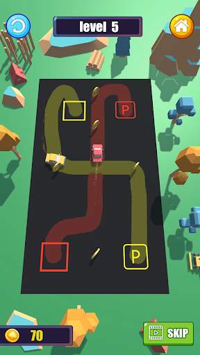 Draw Car : Park Master screenshot 6