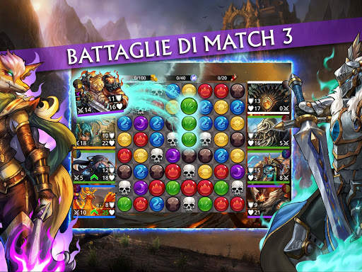Gems of War - GdR Match 3 screenshot 7