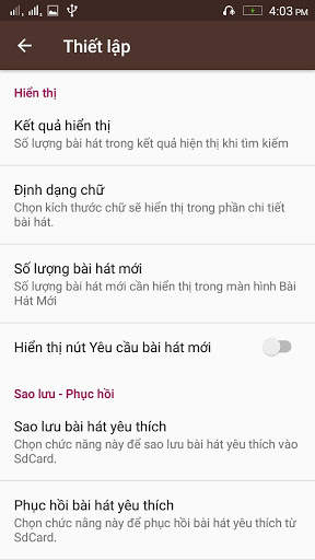 Lời Bài Hát Offline screenshot 6