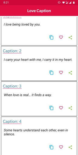 Caption for Photos - Caption and Status screenshot 8