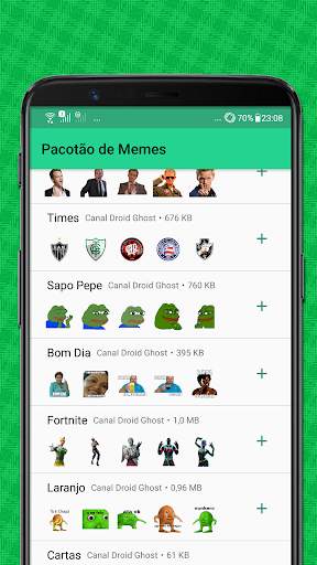 Figurinhas para WhatsApp Memes screenshot 4