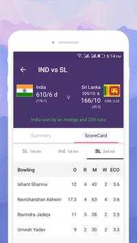 Live Cricket Score - IPL 2018 Schedule screenshot 5