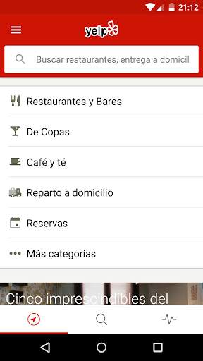 Yelp screenshot 1