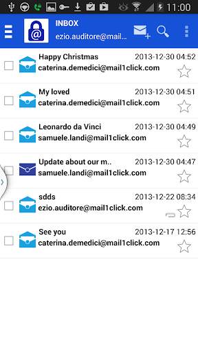 Mail1Click- Posta Cifrata screenshot 2