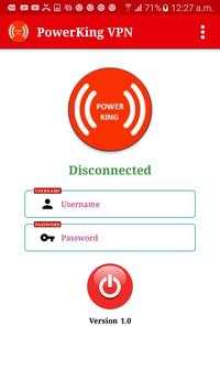 POWER KING VPN screenshot 1