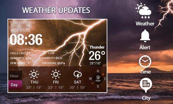 Weather: Clock and Widget screenshot 7