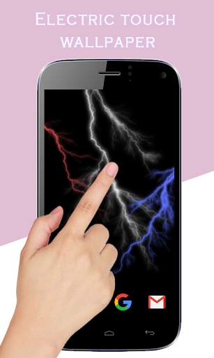 Electric touch wallpaper screenshot 5