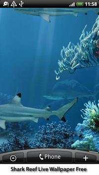 Shark Reef Live Wallpaper Free screenshot 1